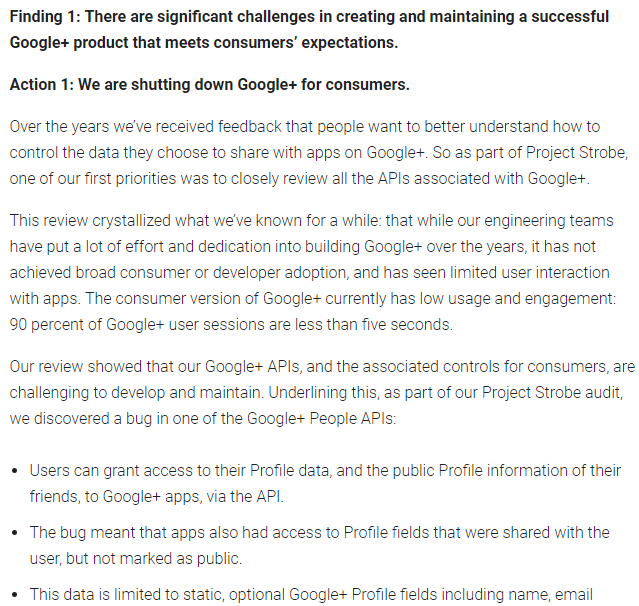 Screenshot from the Google Blog: 